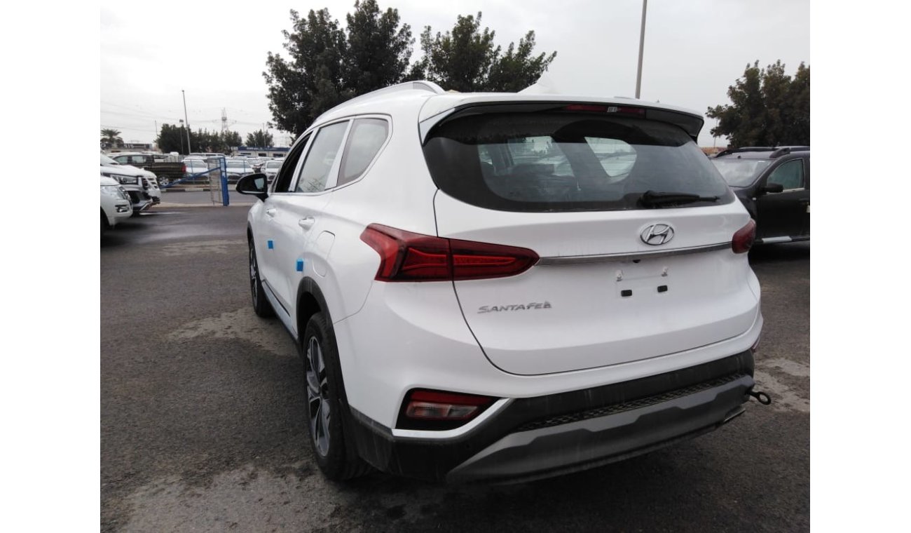 Hyundai Santa Fe 2.4L 4 CYLINDER 2020 WHITE COLOR FULL OPTION NEW SHAPE AUTO TRANSMISSION PETROL ONLY FOR EXPORT