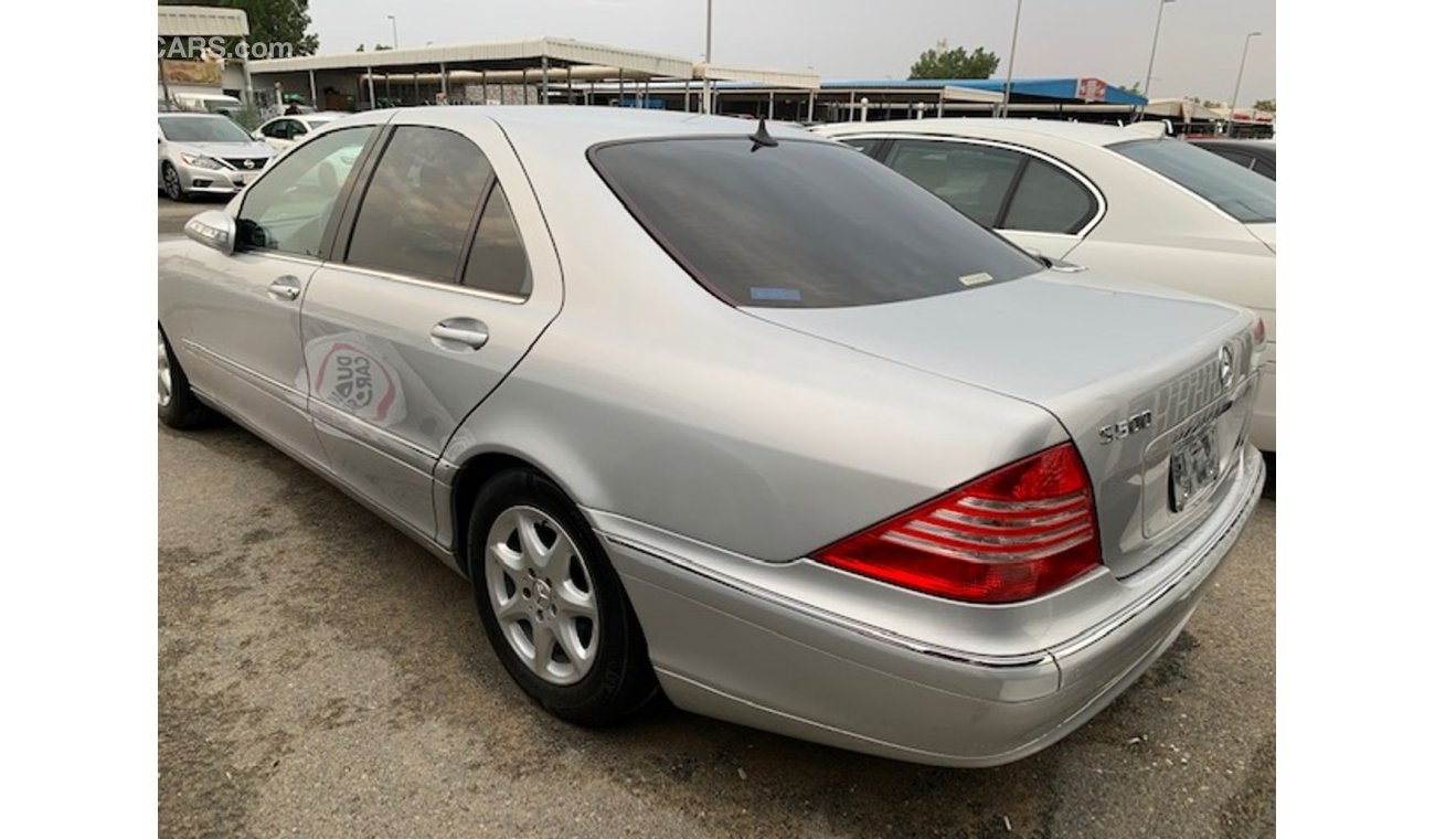 مرسيدس بنز S 350 وارد اليابان بطاقة جمركية S350 2005