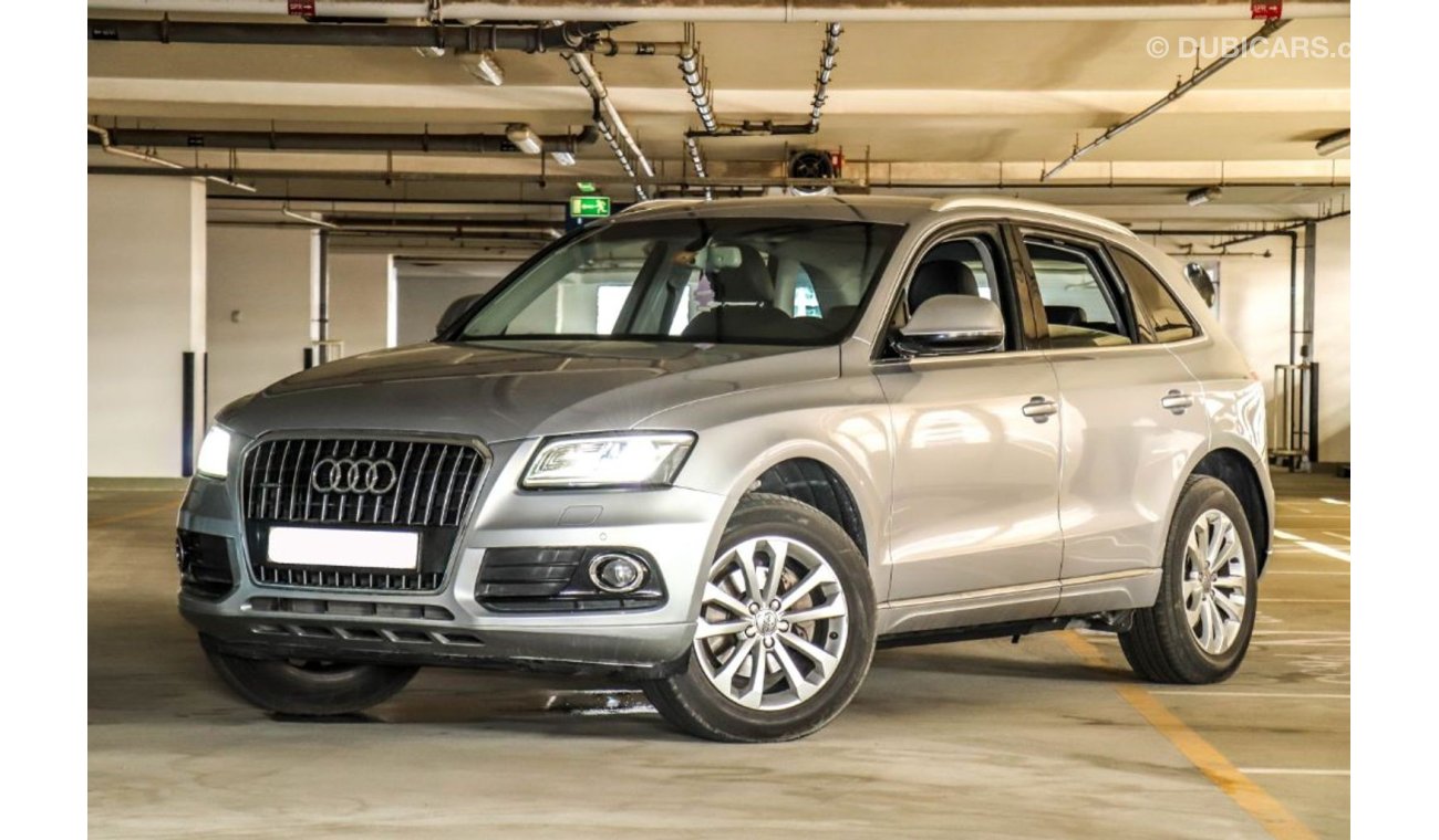 Audi Q5 Audi Q5 2.0L 2015 GCC under Warranty with Zero Down-Payment.