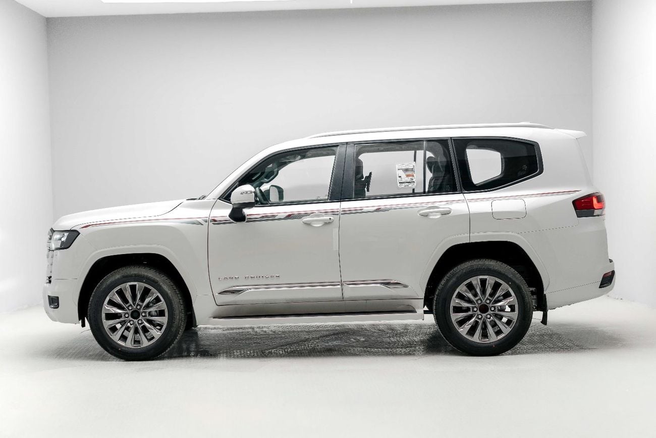 Toyota Land Cruiser GXR MID 4.0L - Platinum White Inside Black | Export Only