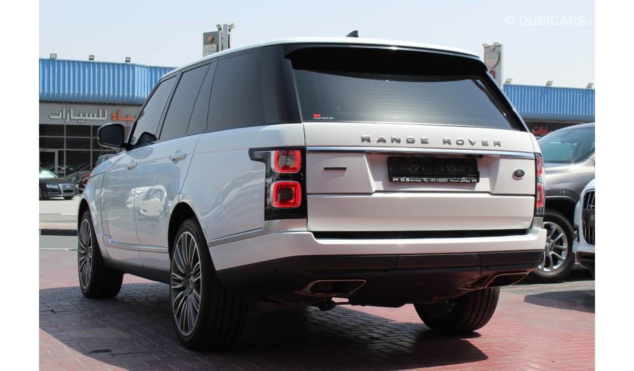 Land Rover Range Rover Vogue SE Supercharged SUPERCHARGED 2019 GCC LOW MILEAGE WITH AL TAYER WARRANTY SERVICE CONTRACT IN M