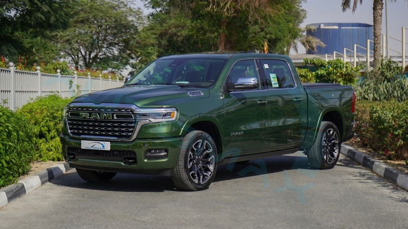 RAM 1500 (For Export , НА ЭКСПОРТ) 26/26 Limited Longhorn Crew Cab Hurricane H.O 3.0TT GCC Без пробега