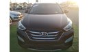 Hyundai Santa Fe 2015 BLACK GCC NO PAIN NO ACCIDENT PERFECT