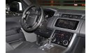 لاند روفر رانج روفر سبورت أس إي Range Rover Sport SE Supercharged V6 GCC under Agency Warranty with Zero Down-Payment.