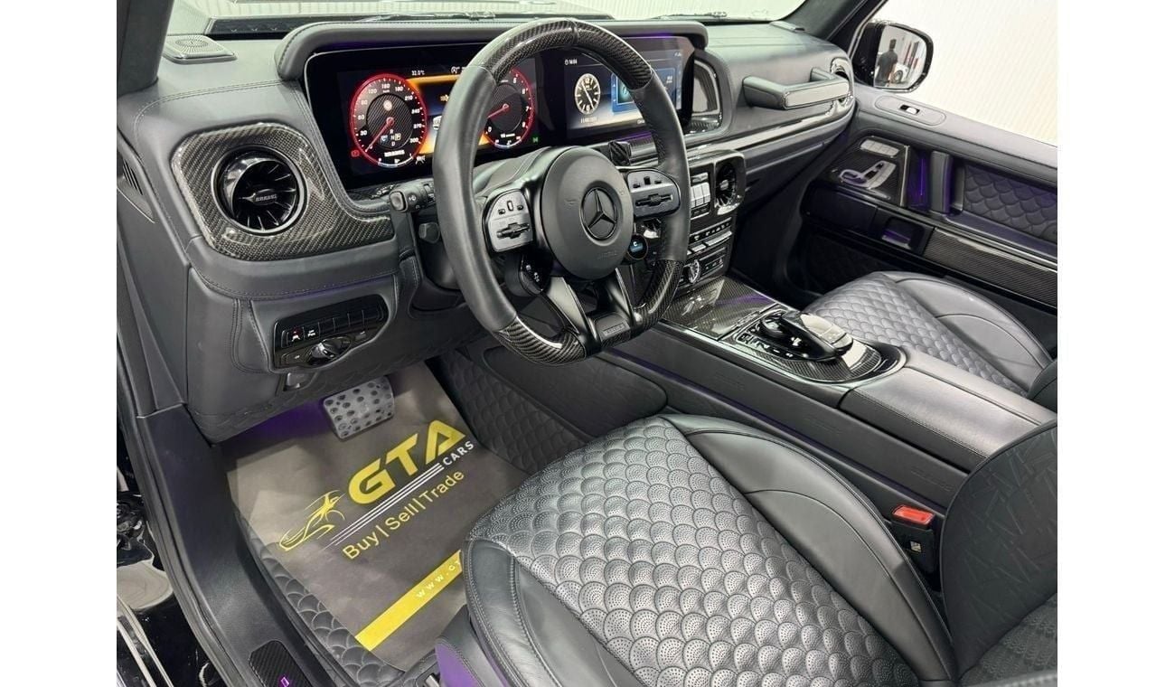 مرسيدس بنز G 63 AMG Brabus G900 Superblack 2023 Mercedes Brabus G900 Superblack, Warranty, Carbon Fiber Package, Fully L