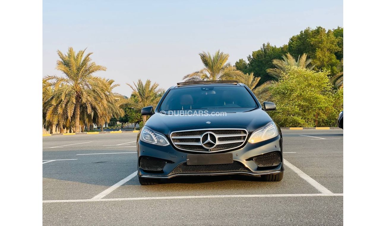 Mercedes-Benz E300 AMG MERCEDES E300 MODEL 2015 GCC SPACE FULL OPTION