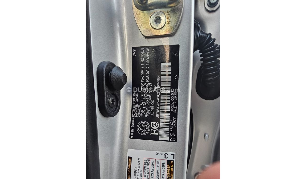 Toyota 4Runner Trd 360 cameras