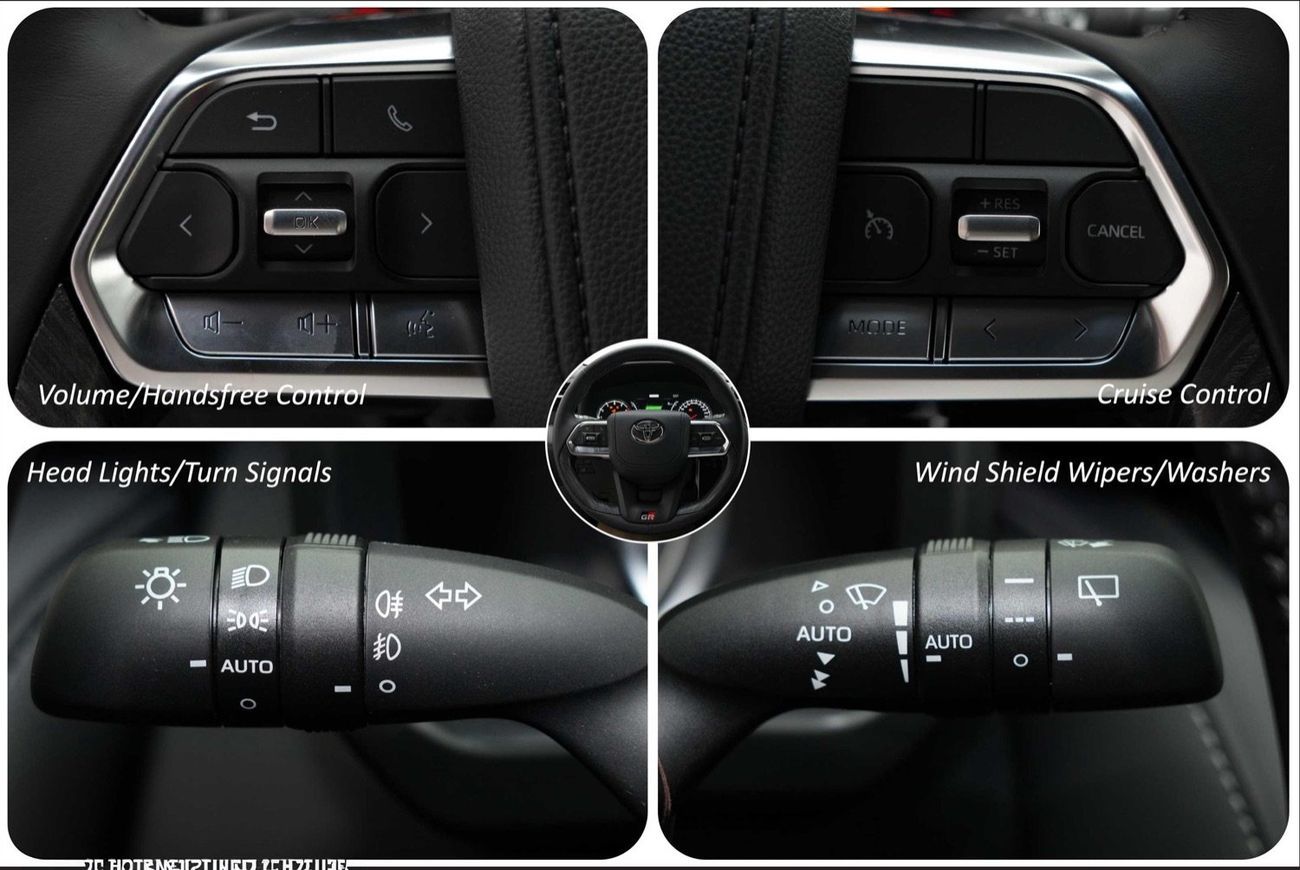 تويوتا لاند كروزر LC300 GR Sport 3.5 L Twin‑Turbo Petrol High A/T