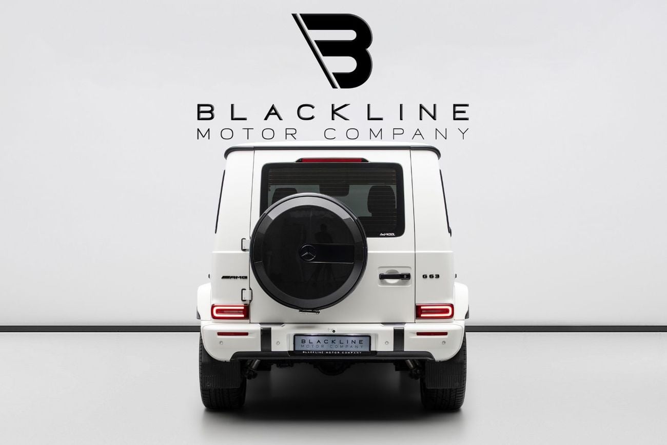 Mercedes Benz G63 AMG STD BUY NOW, PAY 2027 | THE BLACKLINE STANDARD | 2030 Mercedes Warranty + Service Contract, GCC