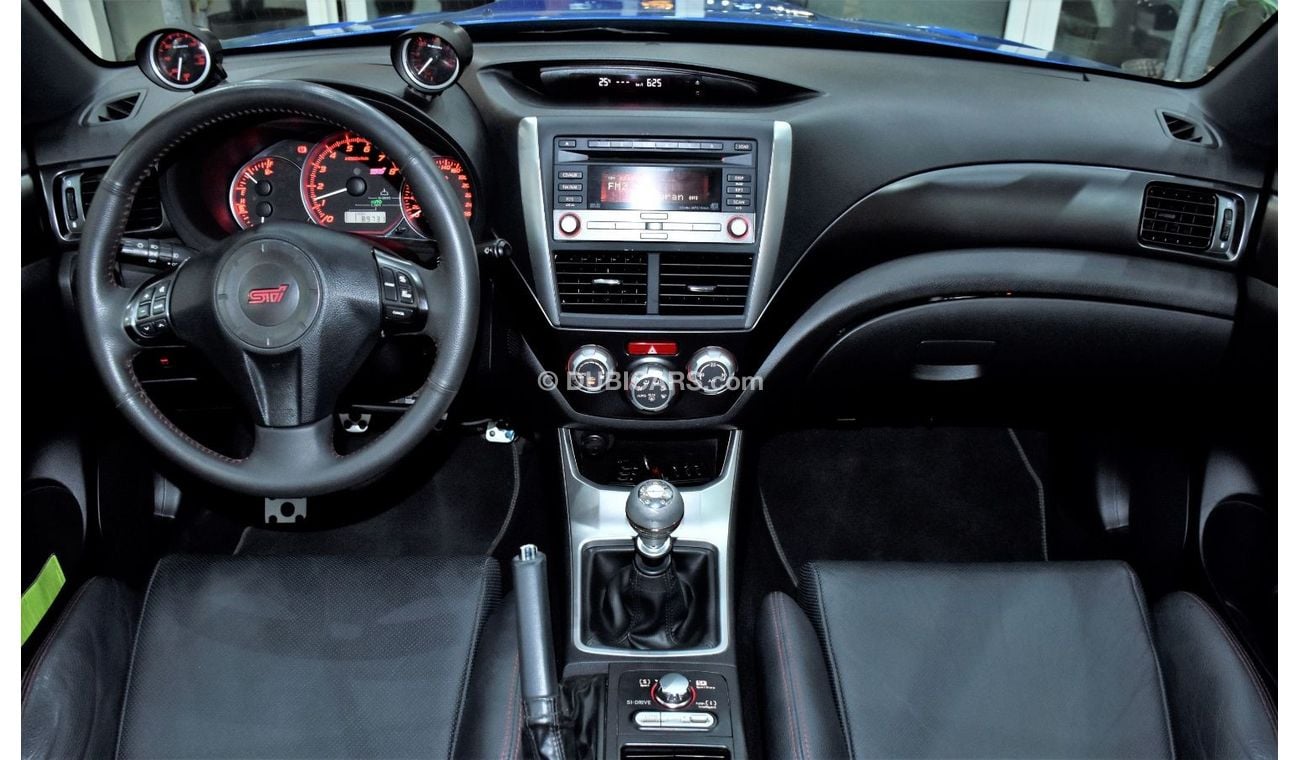 Subaru Impreza WRX EXCELLENT DEAL for our Subaru WRX STi AWD ( 2011 Model ) in Blue Color GCC Specs