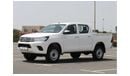 Toyota Hilux 2022 | 2.4L M/T 4WD WITH FABRIC SEATS BLACK INTERIOR EXPORT ONLY