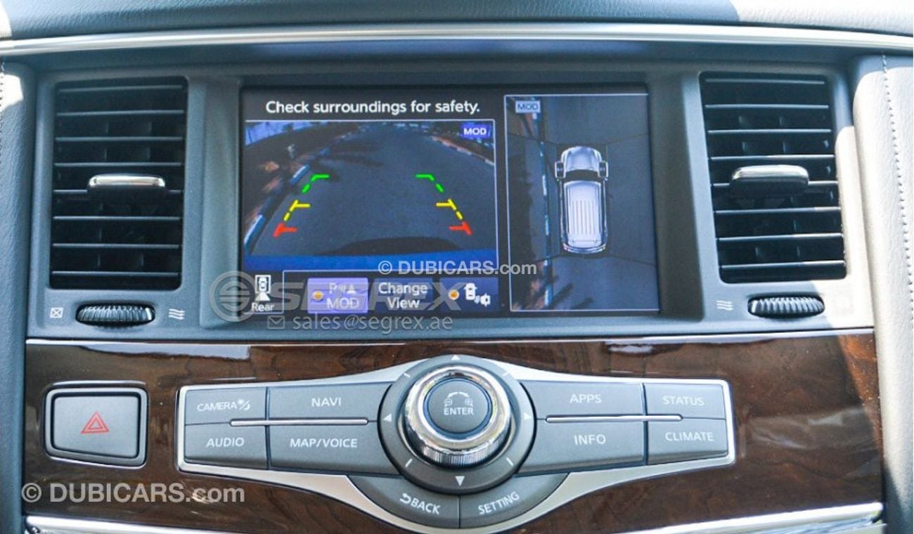 إنفينيتي QX80 انفينتي فل مواصفات للتسجيل داخل الدولة خمس سنوات ضمان