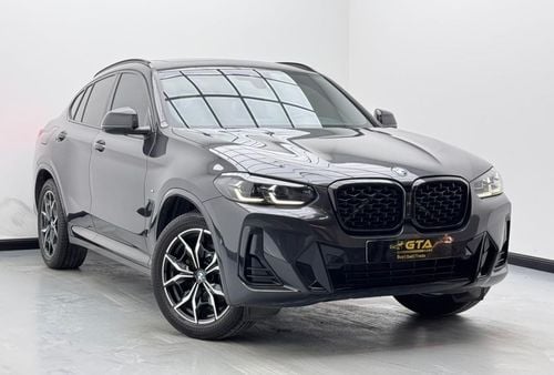 BMW X4 xDrive 30i M Sport 2.0L 2023 BMW X4 xDrive30i M-Sport, 2028 BMW Warranty, BMW Service History, GCC