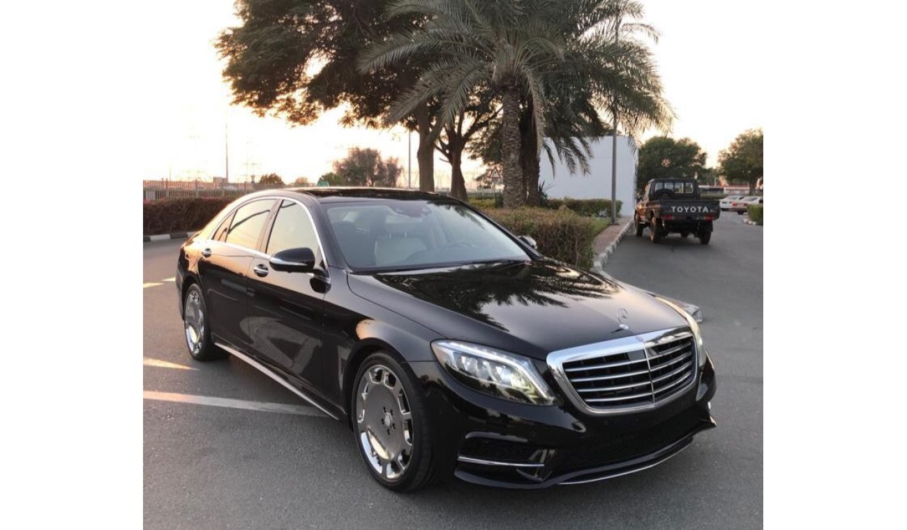 Mercedes-Benz S 400 2015 I GCC I Maybach Design with S500 badge