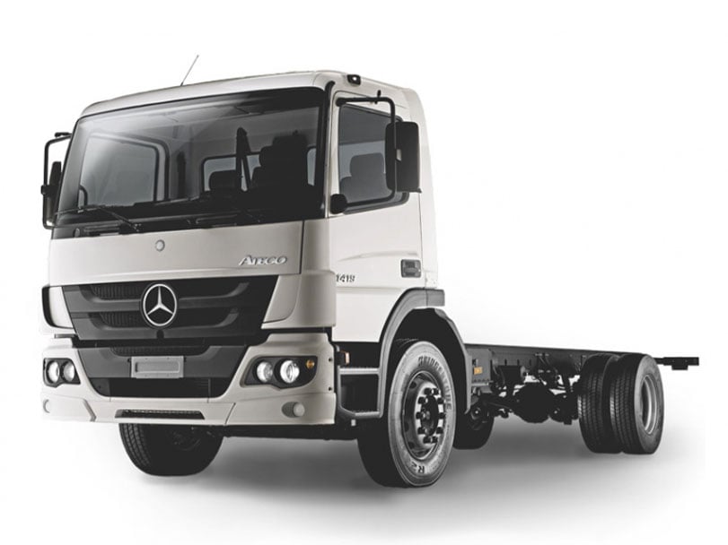 Mercedes-Benz Atego cover - Front Left Angled