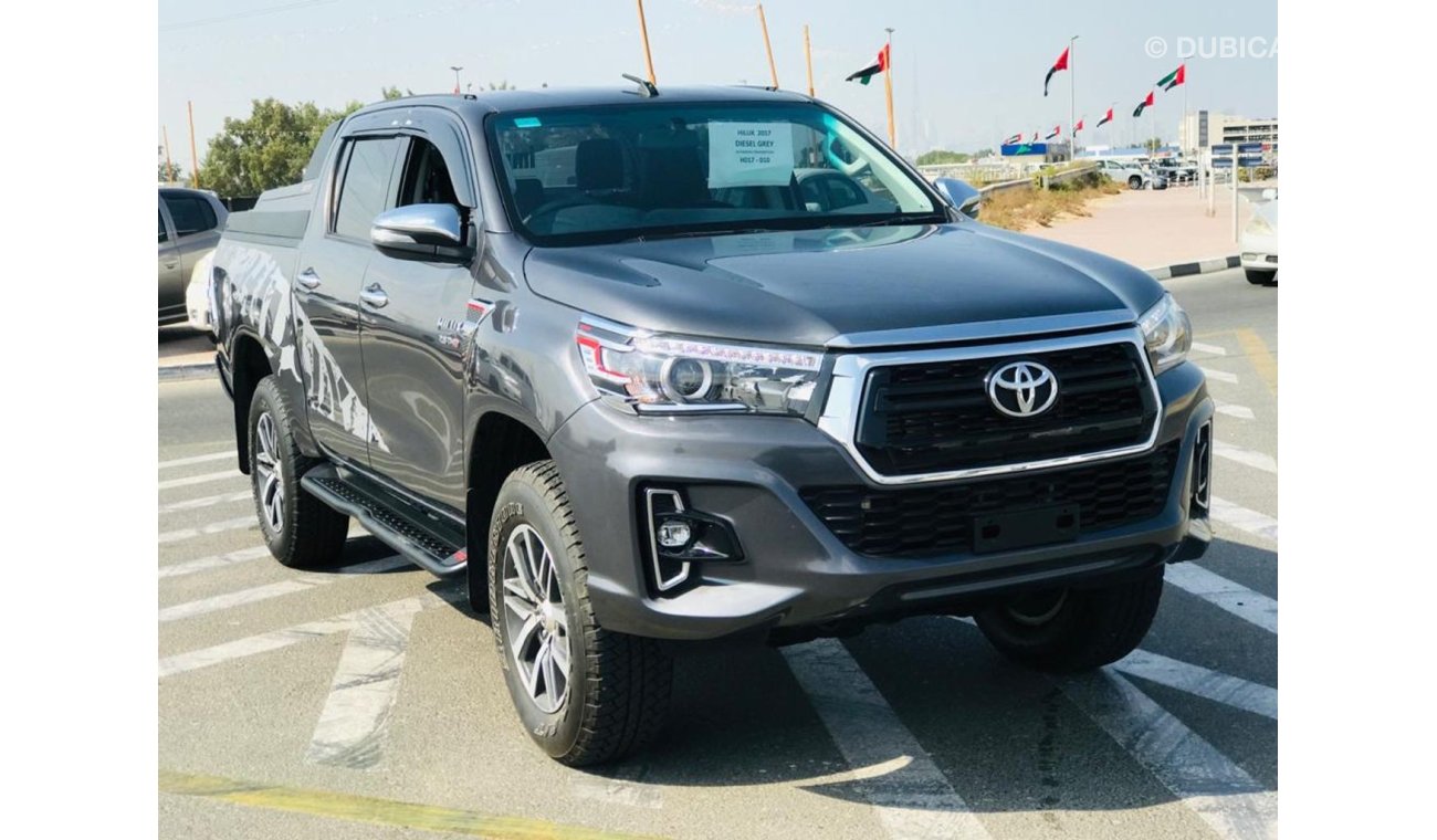 Toyota Hilux Toyota Top Hilux diesel engine right hand drive  model 2017 grey colour