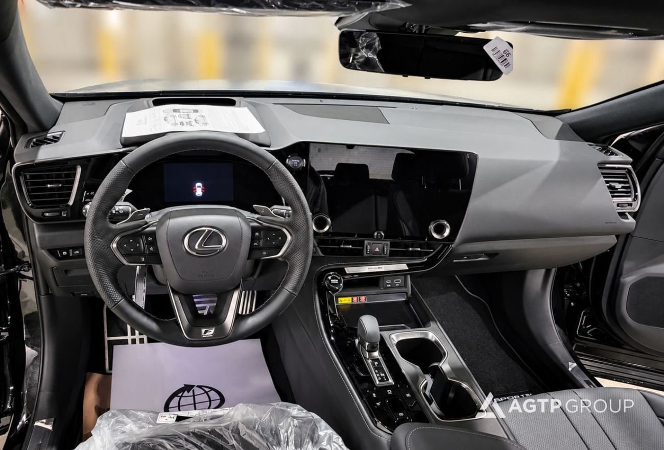 Lexus NX 350h PLATINUM 2.5L Hybrid | FULL OPTION | Automatic e-CVT | AWD | Canadian Specs | Black | F SPORT Styling | Panor