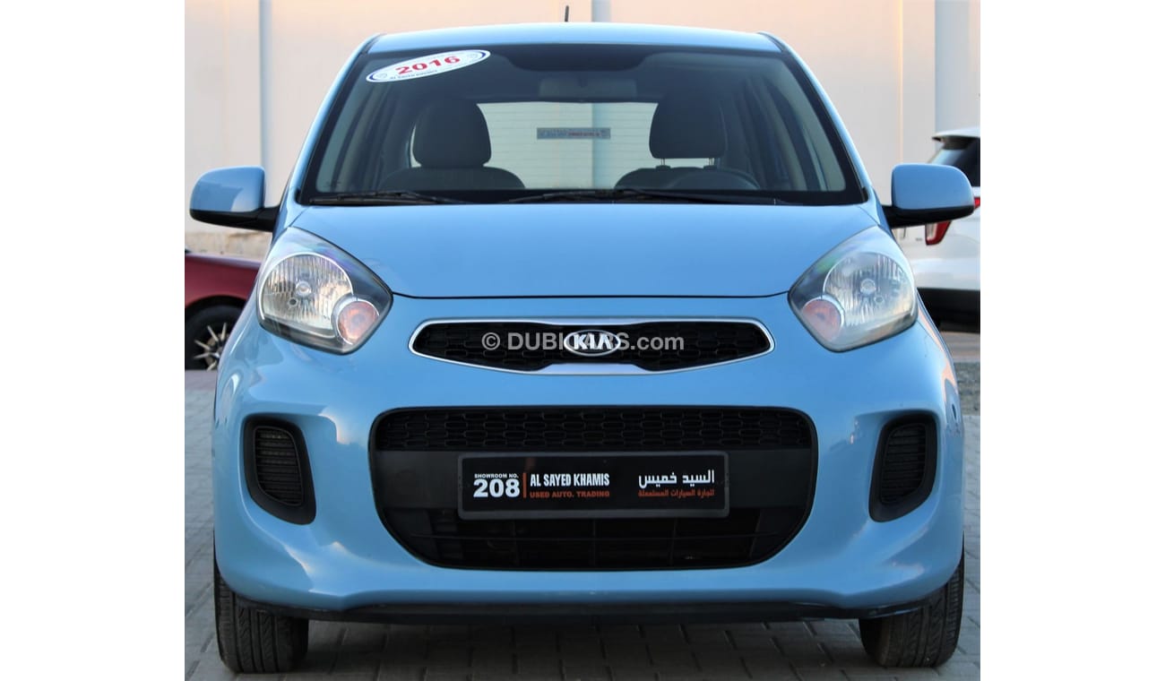 كيا بيكانتو كيا بيكانتو 2016 خليجي بحالة ممتازة بدون حوادث نظيفه جدا من الداخل والخارج