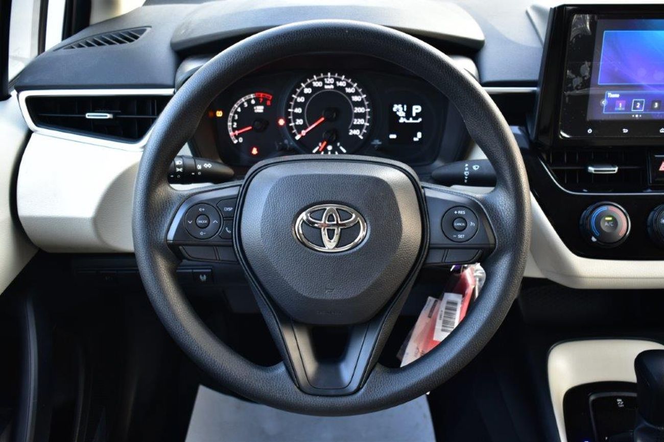 تويوتا كورولا 2025 MODEL TOYOTA COROLLA XLI  1.6L 5-SEATER AUTOMATIC (ONLY FOR EXPORT)