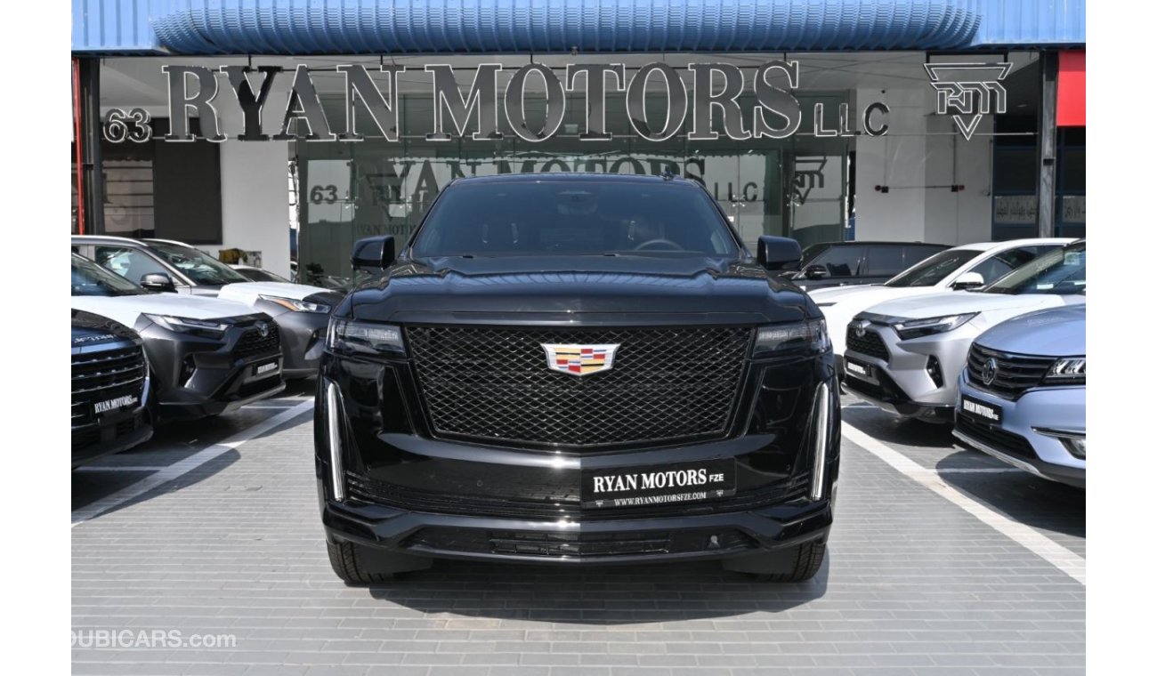 كاديلاك إسكالاد Sport Cadillac Escalade 600 Sport Platinum 6.2L V8, AWD, SUV, Color Black, Model 2022