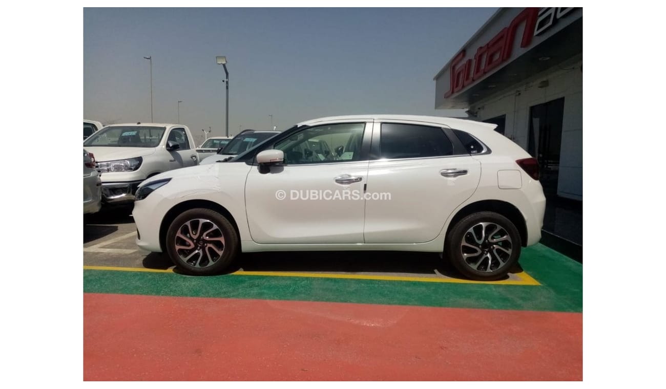 Suzuki Baleno Full Option White color 1.5L Petrol A/T 4X2 FWD 360 camera and Heads up display