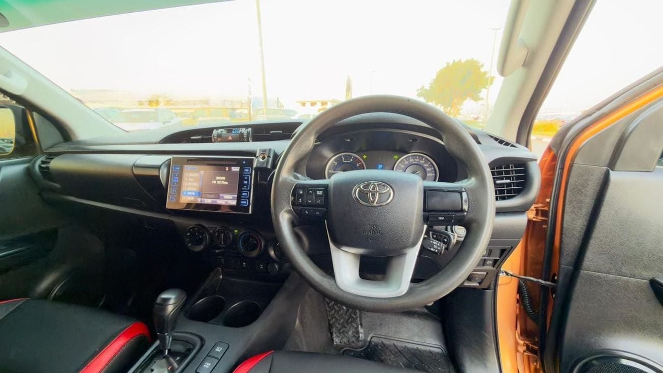 Toyota Hilux 2019 | 2.8L DIESEL | AT | RHD | HEAVY BULL BAR WITH LED KIGHTS | ROOF MOUNTED LED LIGHTS | HAMMER 4X