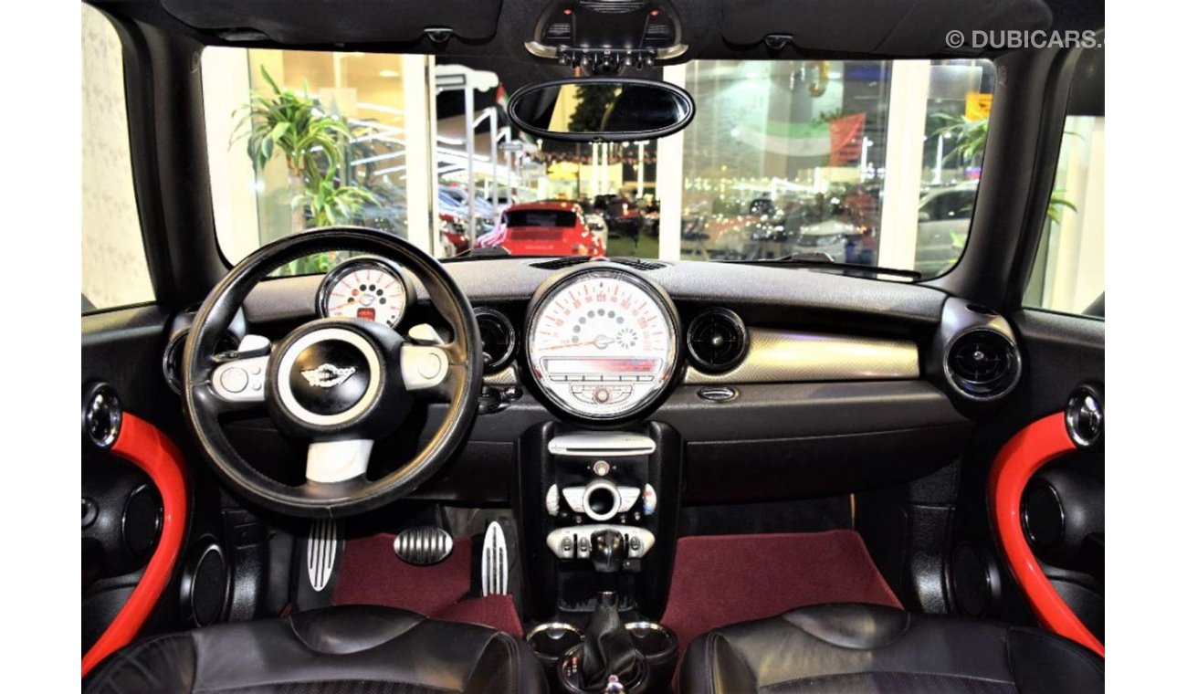 Mini Cooper S ( ONLY 95000 KM ) AMAZING Mini Cooper S 2009 Model!! in Red Color! GCC Specs