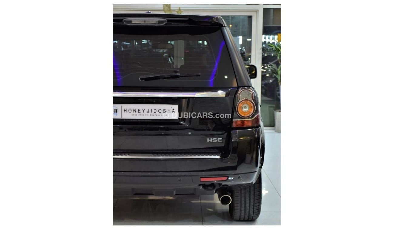 Land Rover Freelander EXCELLENT DEAL for our Land Rover LR2 HSE 2013 Model!! in Black Color! GCC Specs