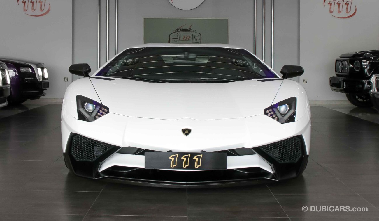 Lamborghini Aventador LP 750-4 SV 1di 600 / GCC Specs / Warranry till 2020