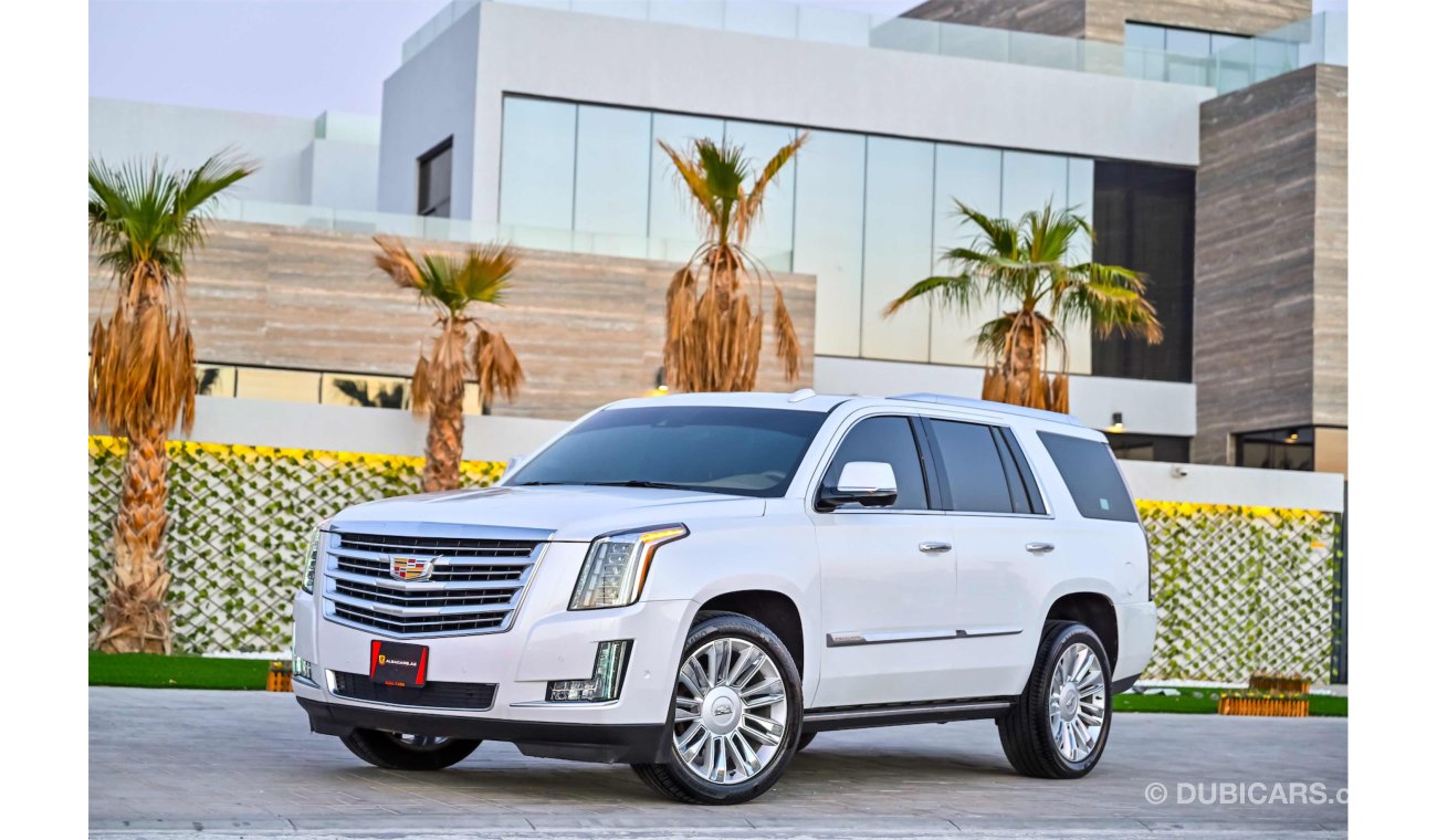 Cadillac Escalade Platinum 6.2L V8 | 3,114 P.M | 0% Downpayment | Immaculate Condition