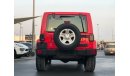 Jeep Wrangler JEEP WRANGLER SAHARA MODEL 2013 GCC car prefect condition full option