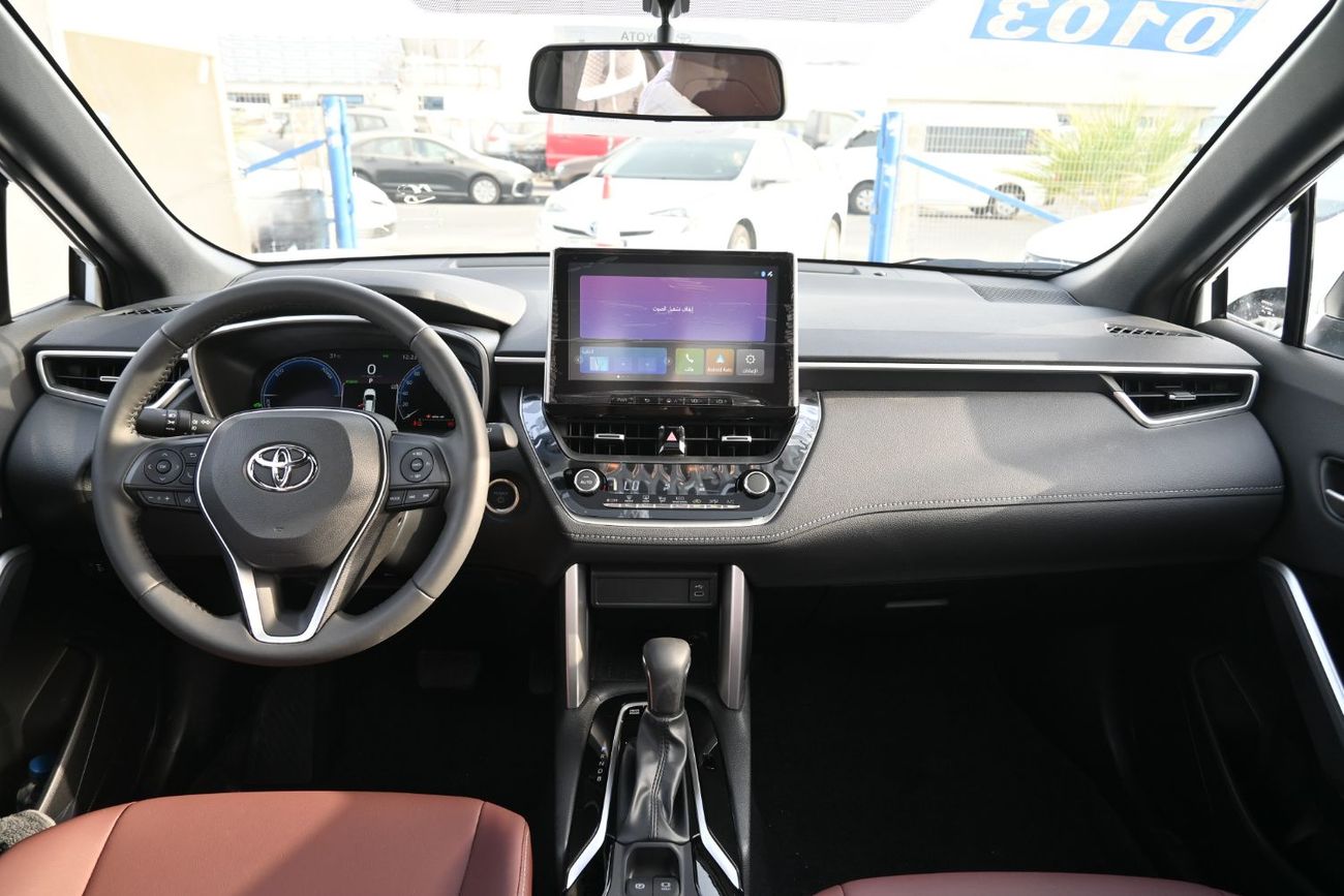 تويوتا كورولا كروس Toyota Corolla Cross 1.8L Hybrid FWD GCC, Model 2025, Color White