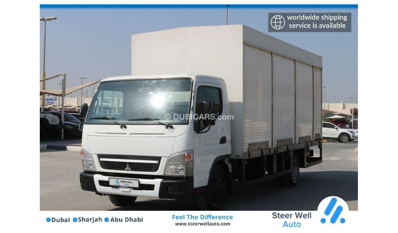 Mitsubishi Fuso Canter 2017 | CANTER LONG CHASSIS SHUTTER BOX - WITH GCC SPECS AND EXCELLENT CONDITION
