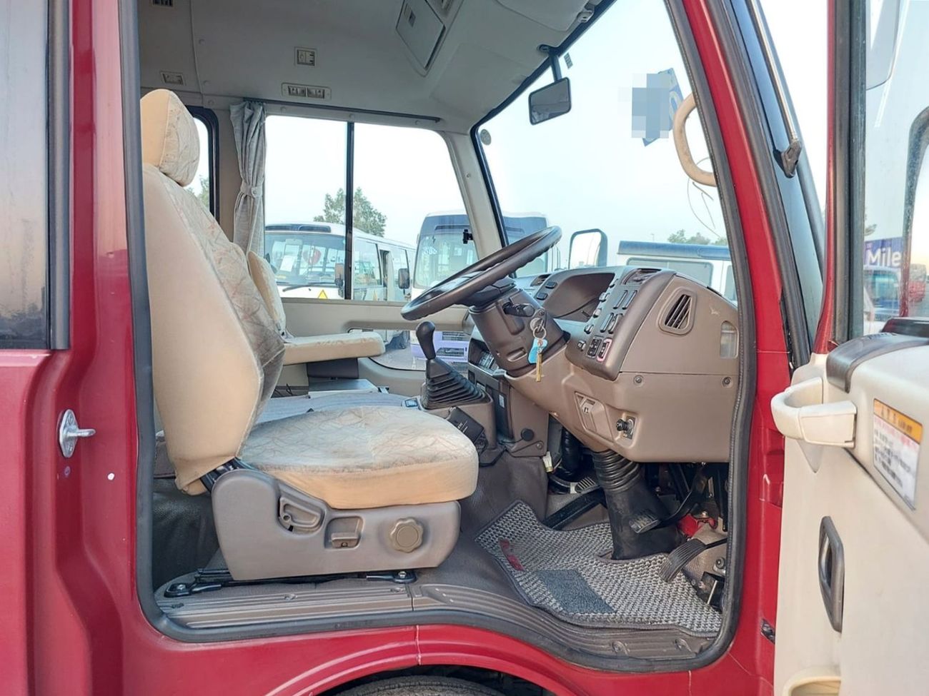 ميتسوبيشي روزا MITSUBISHI ROSA BUS RHD 2007 MODEL 4.8 L DIESEL MANUAL(PM00298)