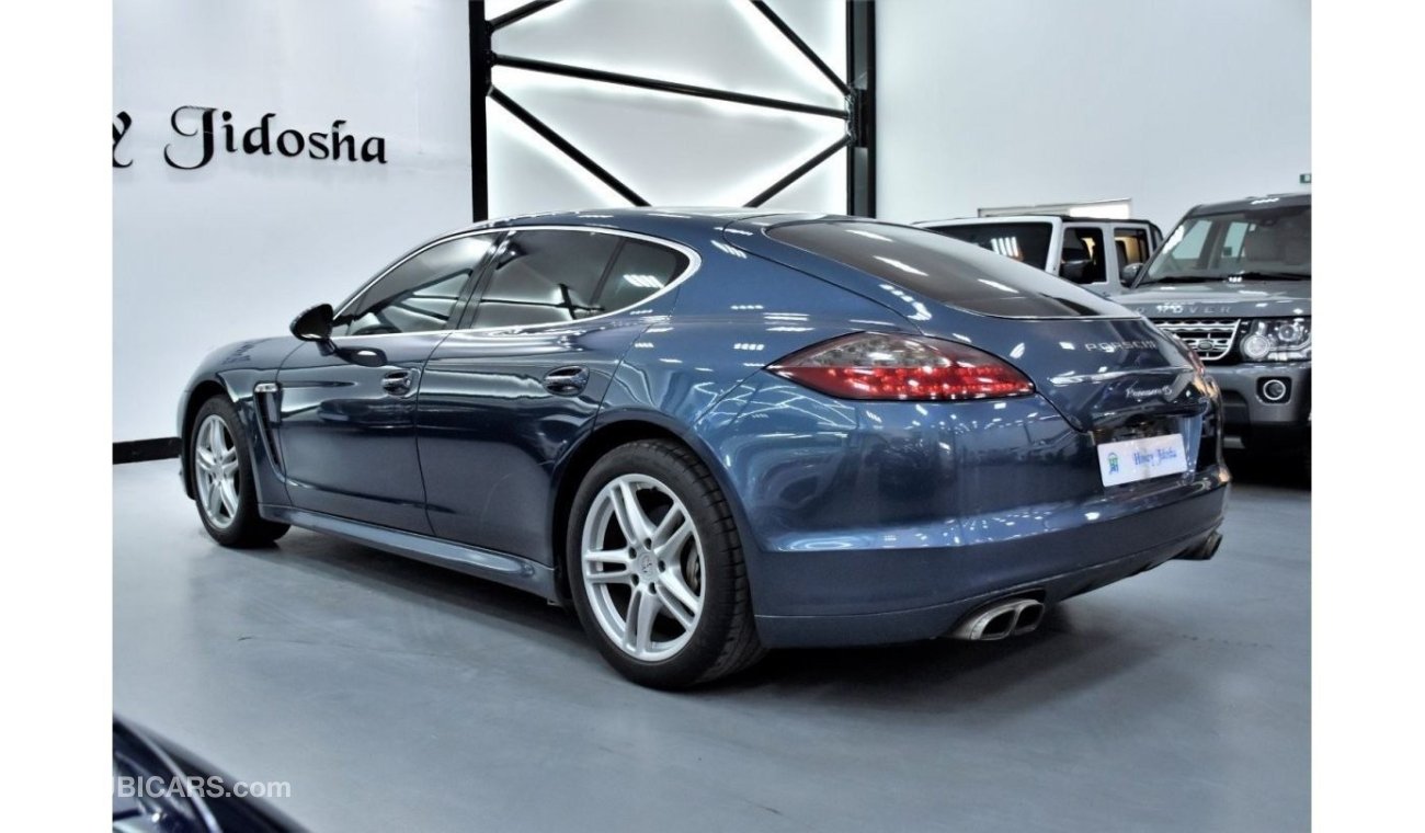 Porsche Panamera 4S EXCELLENT DEAL for our Porsche Panamera 4S ( 2010 Model ) in Blue Color GCC Specs