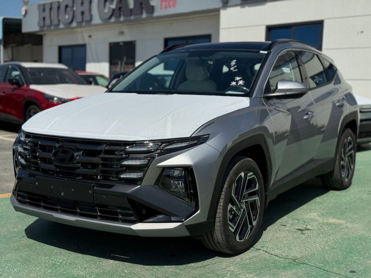 هيونداي توسون HYUNDAI TUCSON 1.6T - 2025 MODEL - SILVER COLOR