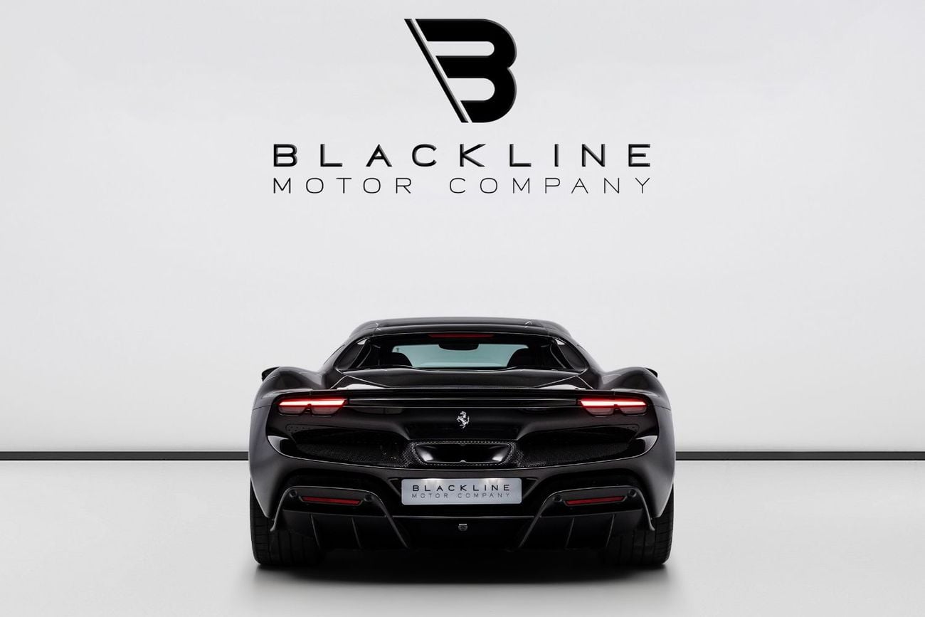 Ferrari 296 GTB BUY NOW, PAY 2027 | THE BLACKLINE STANDARD | 2027 Ferrari Warranty + 2030 Service Contract, GCC