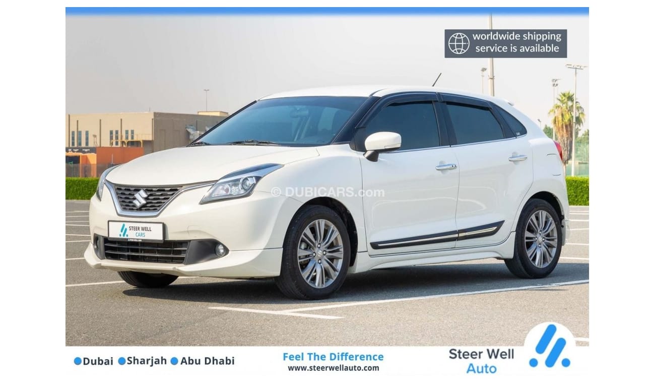 Suzuki Baleno GLX 2019 Hatchback 5 Seater - 1.3L A/T Petrol | Full Option - GCC - Low Mileage - Book Now