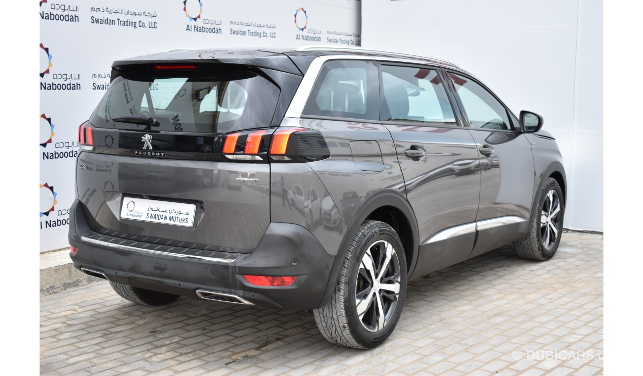 Peugeot 5008 GT LINE 1.6L 2018 GCC SPECS WITH AGENCY WARRANTY