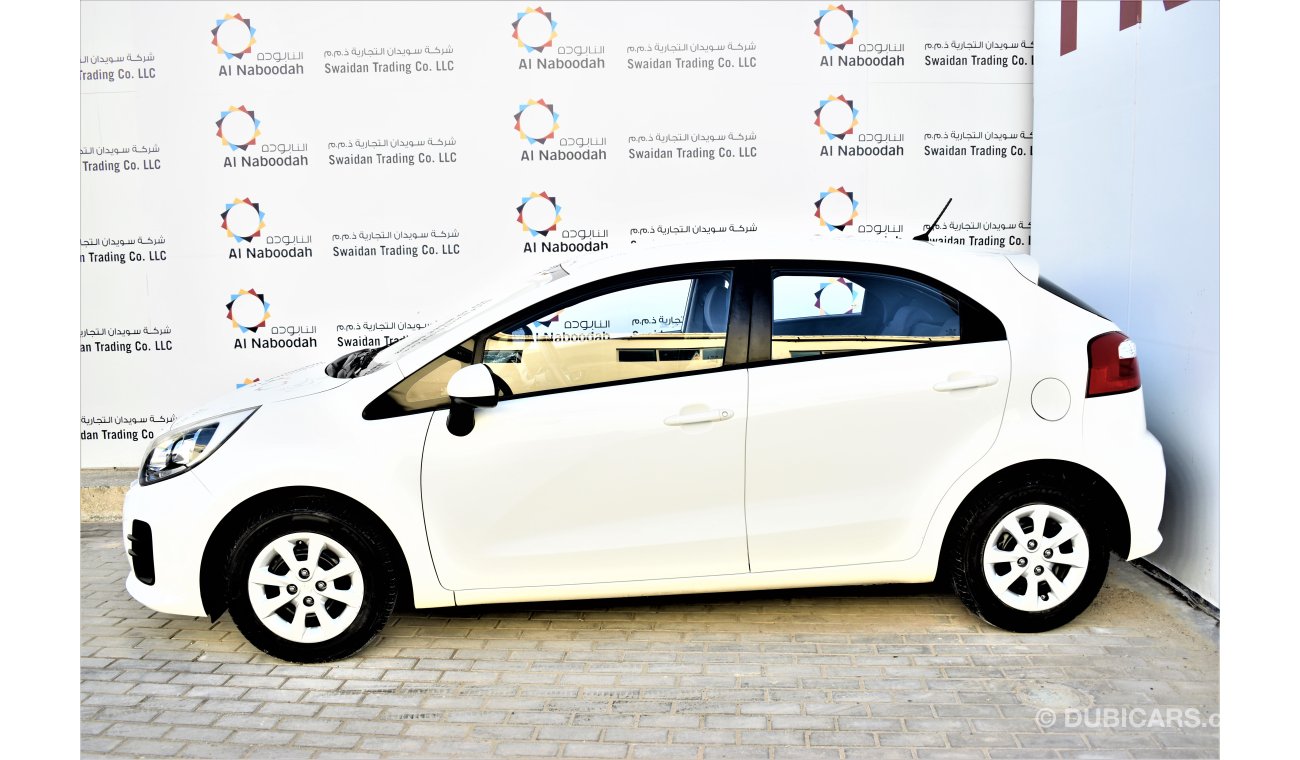 كيا ريو 1.4L HATCHBACK 2018 GCC SPECS WITH DEALER WARRANTY