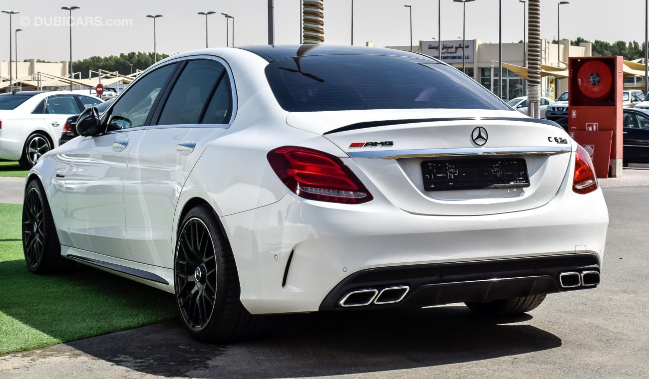 Mercedes-Benz C 63 AMG ضمان لغاية 2022 من وكالة مرسيديس EMC ابو ظبي