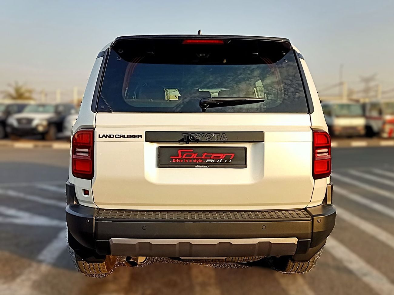Toyota Prado Toyota Prado Adventure 2.8l diesel A/T 4WD White color inside Brown 2026 Model
