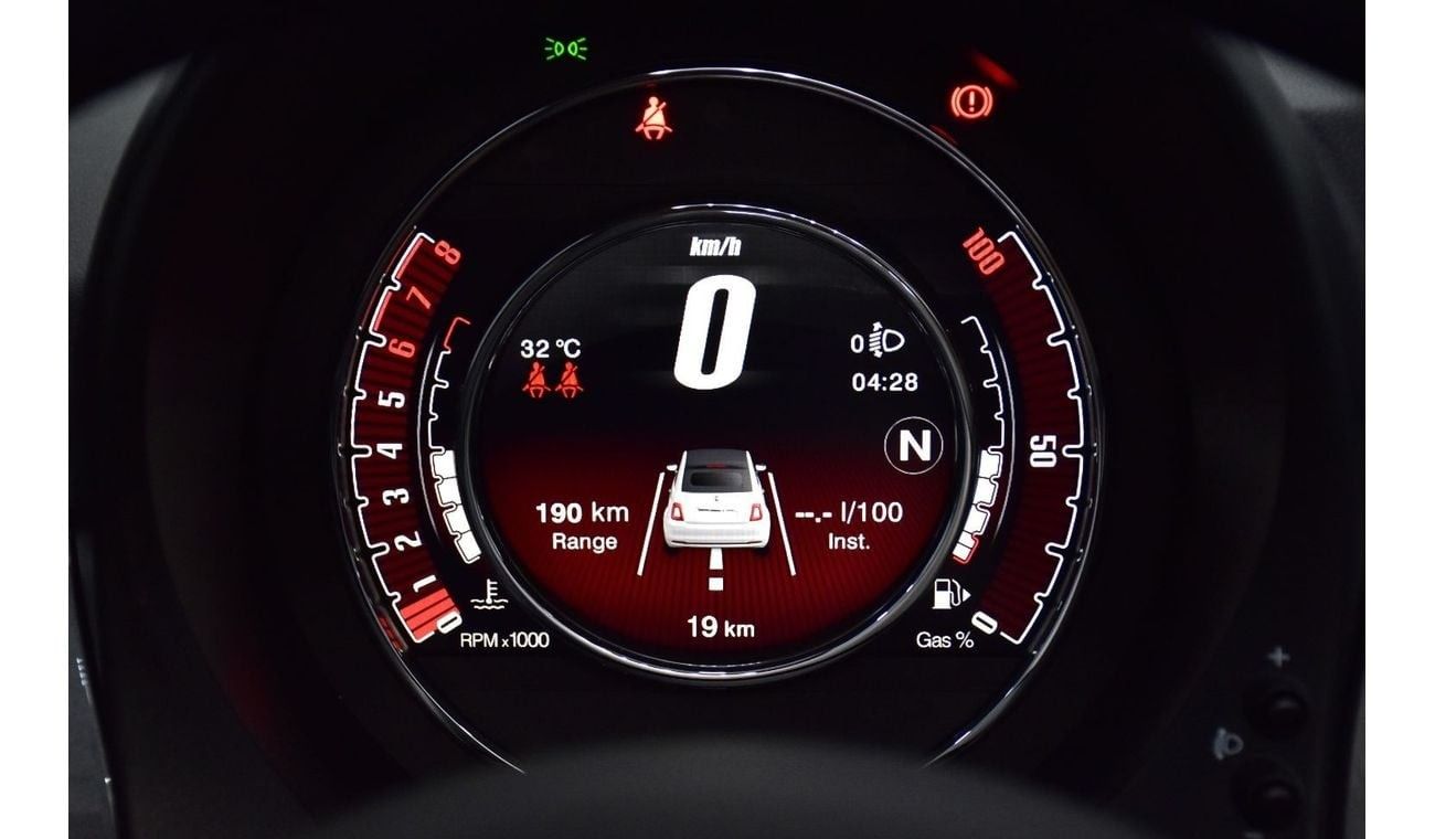 Fiat 500C EXCELLENT DEAL for our Fiat 500 Cabrio 1.4L ( 2024 Model ) in Grey Color GCC Specs