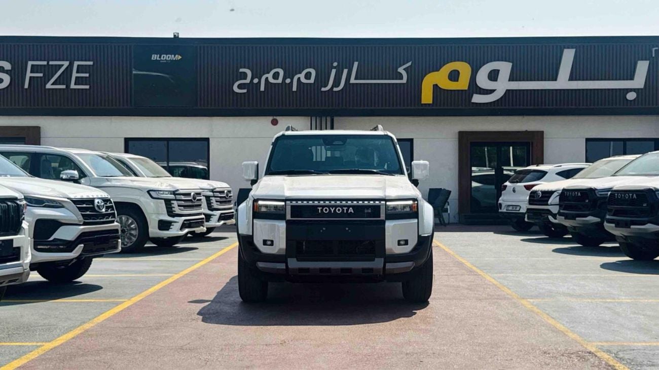 تويوتا برادو ALL ROUNDER G مقاعد كهربائية مزودة برادار، فتحة سقف، فتحات تهوية خلفية رقمية للتكييف 2026