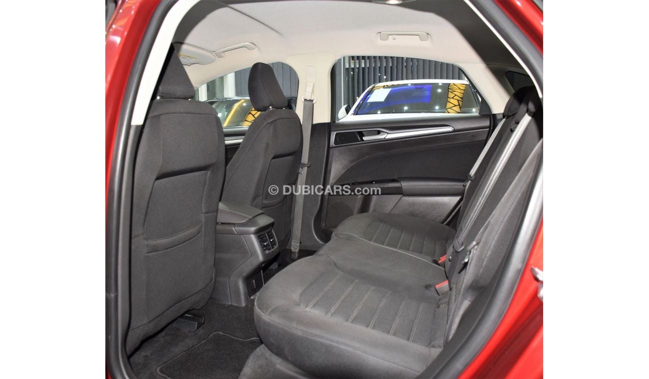Ford Fusion SE EXCELLENT DEAL for our Ford Fusion ( 2017 Model ) in Red Color GCC Specs