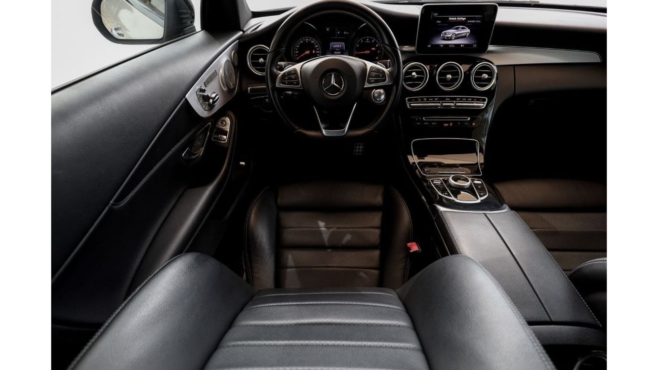 Mercedes-Benz C 300 Mercedes-Benz C300 AMG Pack 2018 American Spec under Warranty with Flexible Down-Payment/ Flood Free