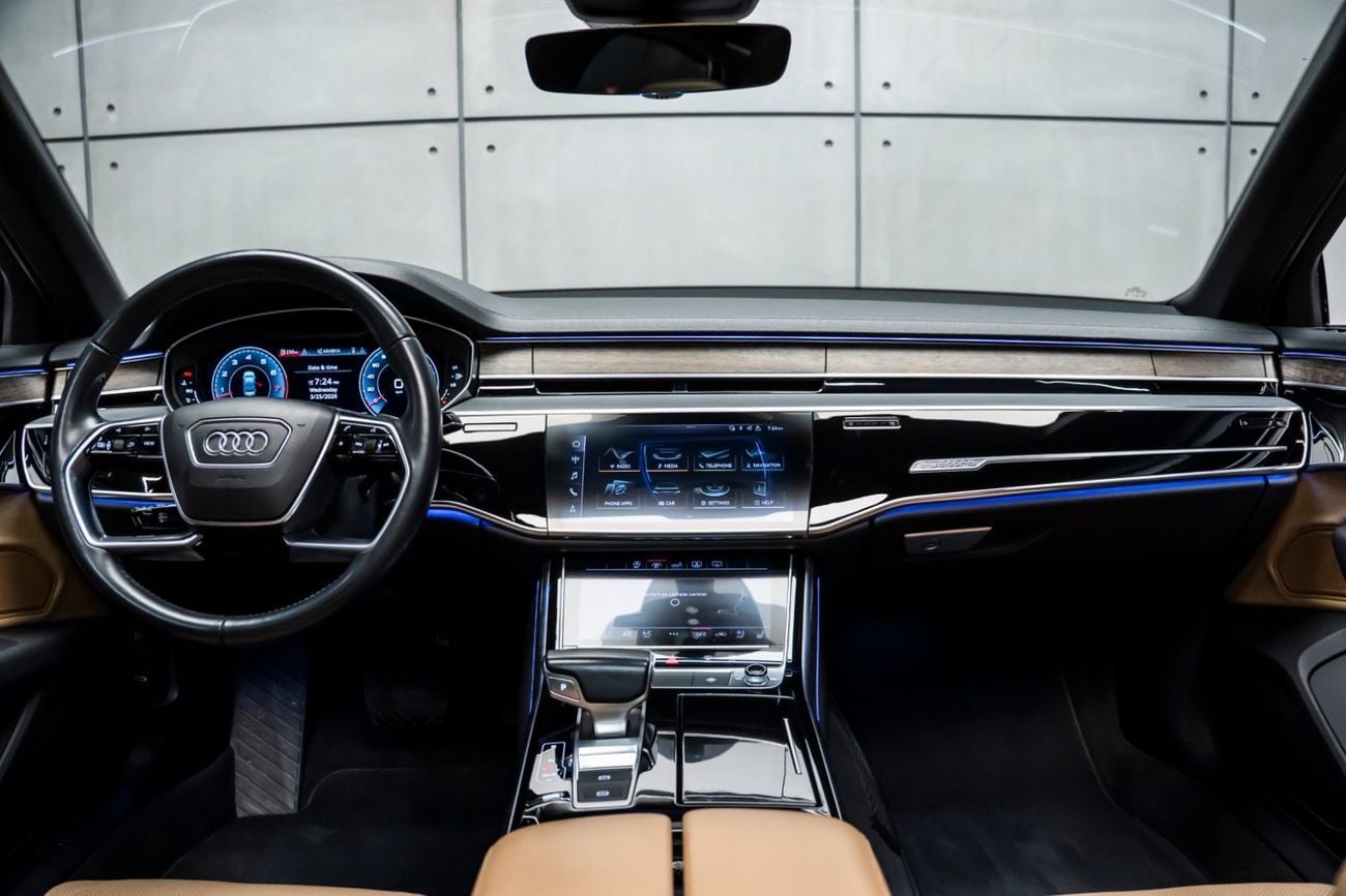 Audi A8 L | 55 TFSI | 2019 Model | Low Mileage | Full Options | GCC Specs