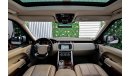Land Rover Range Rover HSE 5.0L | 4,502 P.M | 0% Downpayment | Low Mileage!