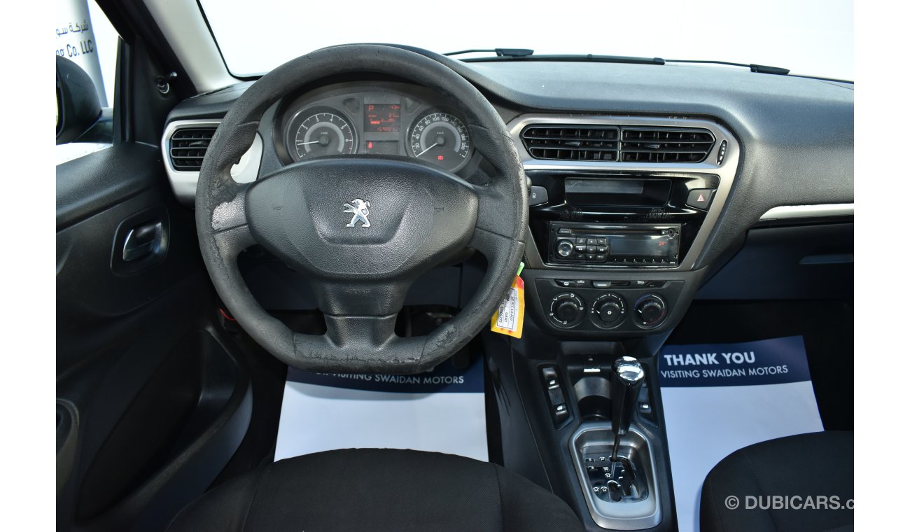 Peugeot 301 1.6L ACCESS 2014 MODEL GCC SPECS WITH FREE INSURANCE