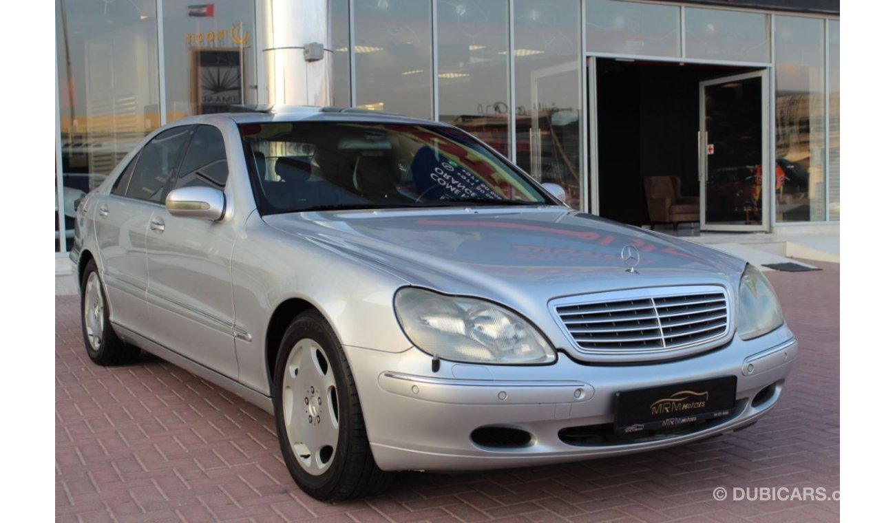 مرسيدس بنز S 600 MERCEDES BENZ S-600- MODEL /YEAR:2000